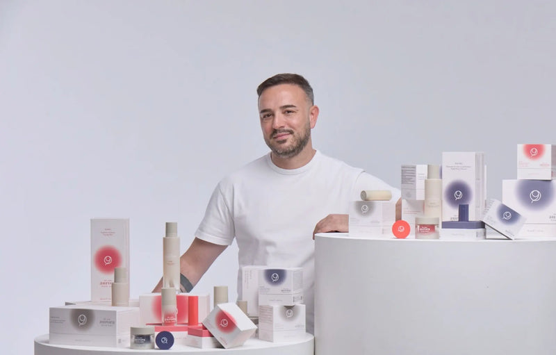 Mattia Miglio, founder of The Nine Aurora Beauty Zones