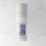 Noctis Longevity Night Serum macro detail — bottle and violet gradient label