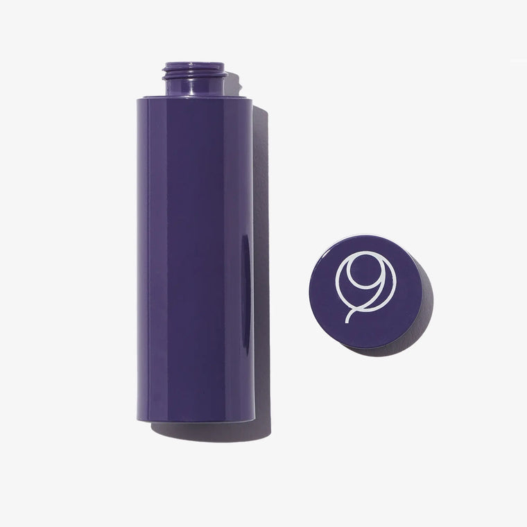 The Nine Aurora Noctis Longevity Night Serum refill pod — plain product packshot on white, original photoshoot