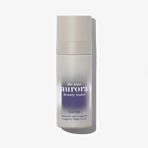 Noctis Longevity Night Serum bottle, 30 mL — The Nine Aurora restorative night serum