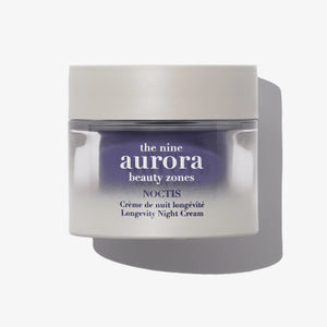 The Nine Aurora Noctis Longevity Night Cream — plain product packshot on white, original photoshoot