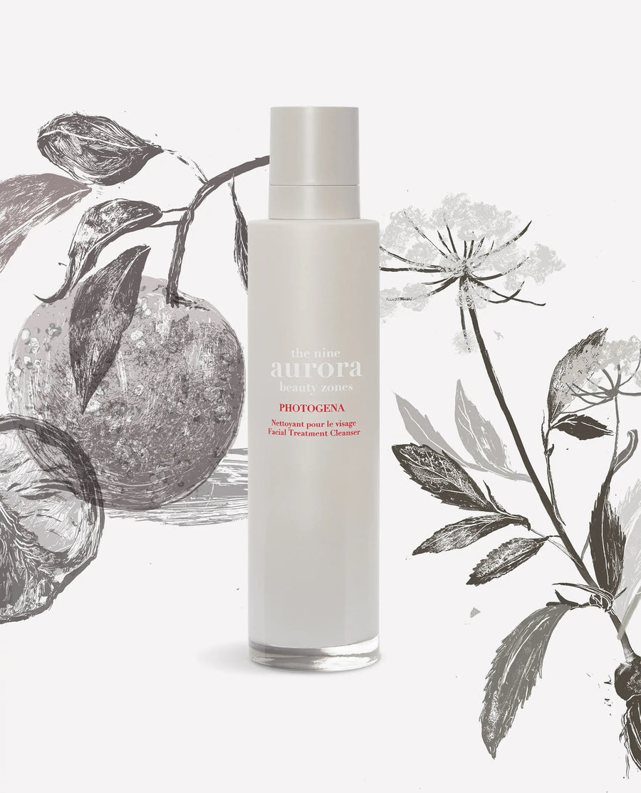 Photogena Facial Treatment Cleanser — key active ingredients