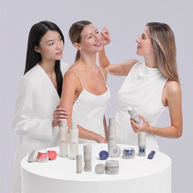 The Nine Aurora complete collection set — product set rollover shot, original photoshoot